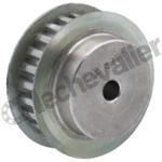 037XL Z10 2F MOYEU BRUT POULIE POWERGRIP ALU 2 FLASQUES