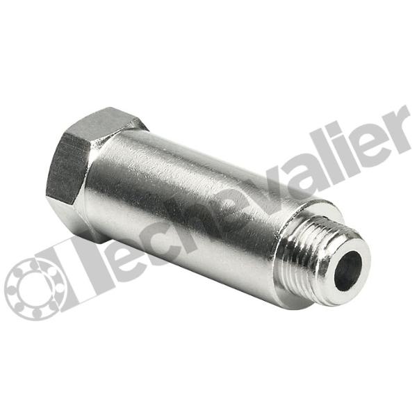 PERMA RALLONGE 36MM *101577 RALL. MF G1/8 X G1/8 LAITON NICKELE