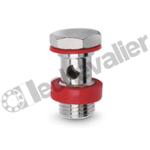 1635 01-1/4 VIS CREUSE SIMPLE 1/4 VERSION REHAUSSEE H= 34mm - CAMOZZI