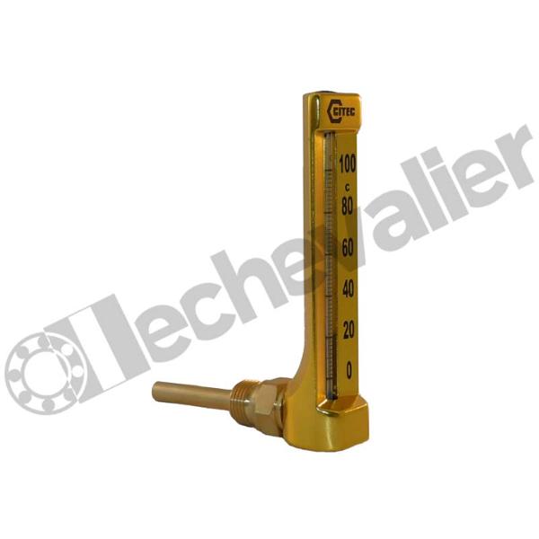 235320 THERMO. H150mm 0 à +120°C RE 1/2 - PLONGEUR 160mm - CITEC