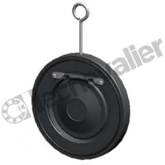 CBEBA.50 CLAPET A BATTANT DN50 ACIER/EPDM - PN10/16 - EP=16mm