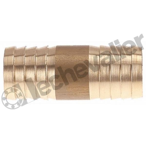 JDCL.19 JONCTION DOUBLE TUYAU D19 LAITON - PN10