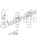 334-035 DIST. 3/2NF 1/4 PNE/RES DEBIT 1300L/min - PNE/RES - CAMOZZI