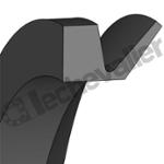 V10A NBR JOINT V-RING PROFIL A NITRILE