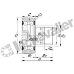 KR5201-2RS GALET INA