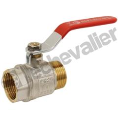 VBSLMF.1 VANNE 1/4T MF LAITON PASSAGE REDUIT - PN32 - TMS + 90°C