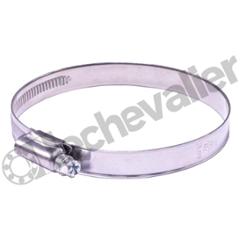 CBP.50-70 COLLIER A BANDE PLEINE GALVANISE - 9mm - PLAGE 50-70mm