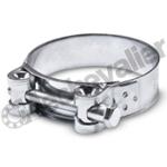 CT.52-55 COLLIER TOURILLON ZINGUE GRIS Cr3 - 22mm - PLAGE 52-55mm