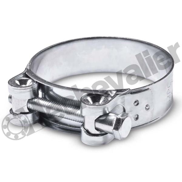 CT.52-55 COLLIER TOURILLON ZINGUE GRIS Cr3 - 22mm - PLAGE 52-55mm