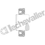 G15X21X3-C BAGUE INA