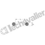 OR1.42X1.52 NBR 70SH TORIQUE NITRILE 70SH
