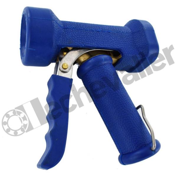 PISTOLET DE LAVAGE 24 BARS 95°C LAITON/EPDM BLEU - 1/2F