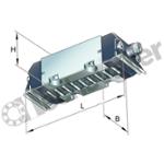 RUS26102-KS-GR3/-10-15 PATIN A ROULEAUX INA