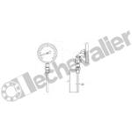 204007 THERMO. TT INOX D100 - 160°C 1/2 - 300X6mm ORIENTABLE - CITEC