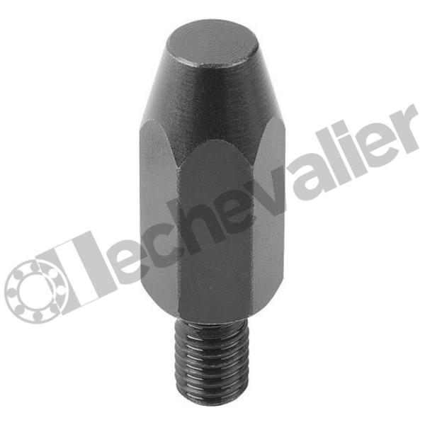 K0296.081 PIED M08 H=30, FORME:A ACIER DE TRA