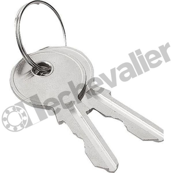 K1511.1333 CLE POUR VERROU 1/4 TOUR FERMETURE