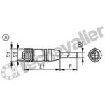 K1482.1215X5000 CONNECTEUR A BORNES A VIS BLINDE