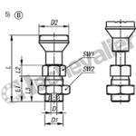 K1502.124202 ELEMENT DE COMMANDE AVEC BOUTON