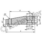 K1813.3240 BRAS DE SERRAGE POUR BRIDE PIVOTANT