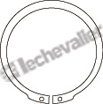 Circlips extérieur